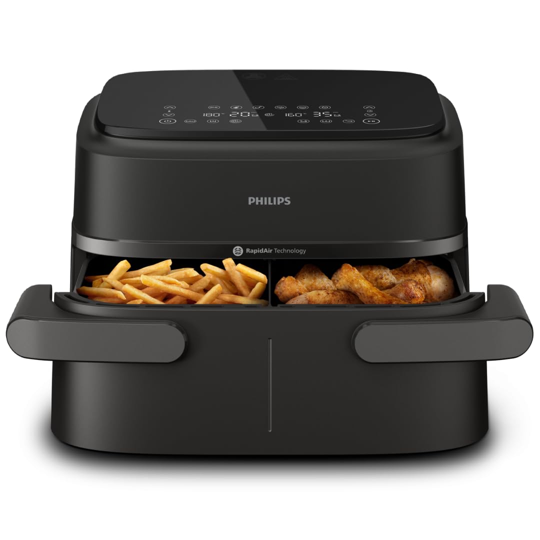 Philips Airfryer 1000 - Air Fryer Panier Flexible 7.1L, 10 modes