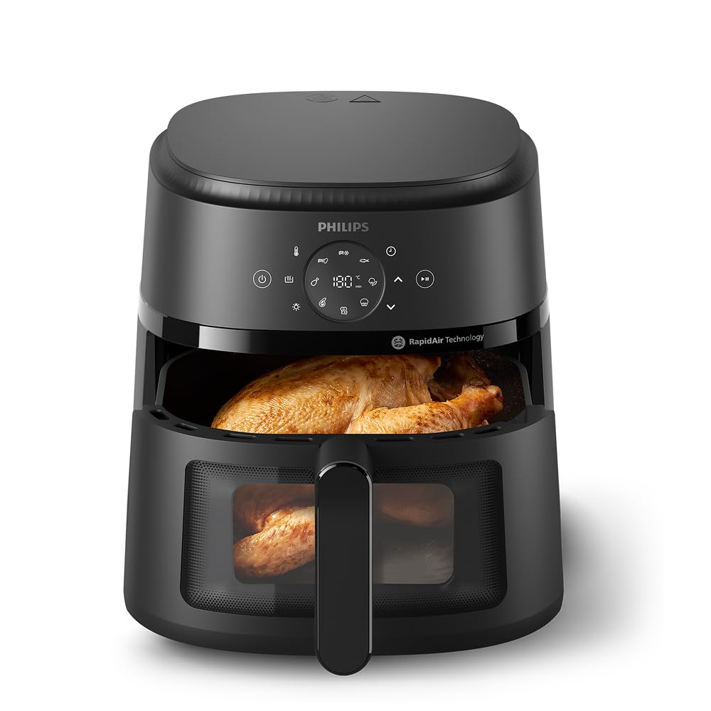 Philips Airfryer 2000 - Air Fryer 6.2L, 13 modes, écran tactile, Noir