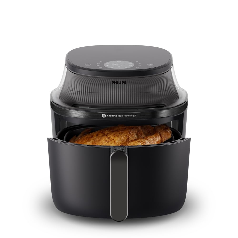 Philips Airfryer 3000 - Air Fryer 7.2L, 16-en-1, écran tactile, Noir