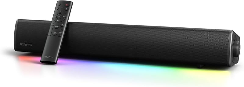 Creative Sound Blaster GS5, barre RGB noire