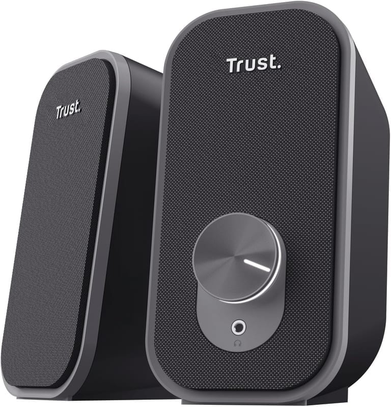 Trust Orada 2.0 noires, façade tissu