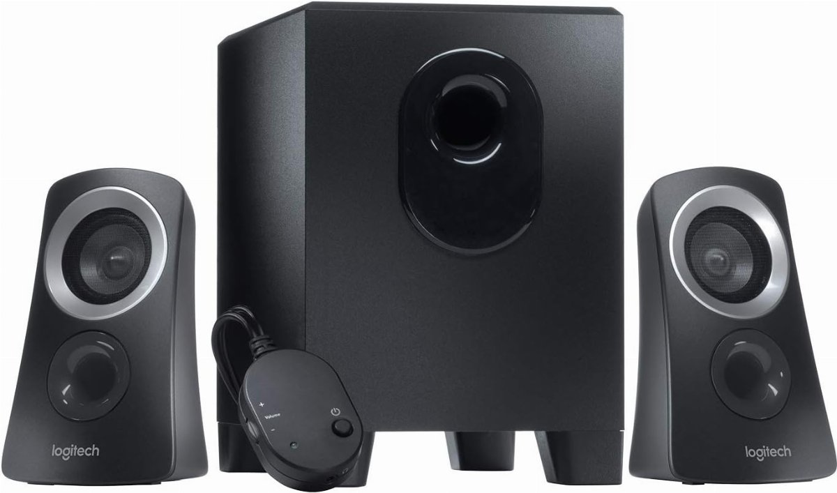 Enceintes Logitech Z313 Système de Haut Parleur PC Kit 2.1 avec Subwoofer