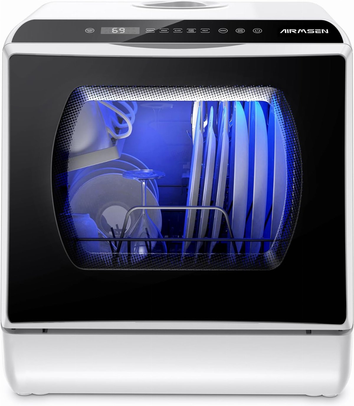 Mini Lave-Vaisselle AIRMSEN Réservoir d'Eau de 5L