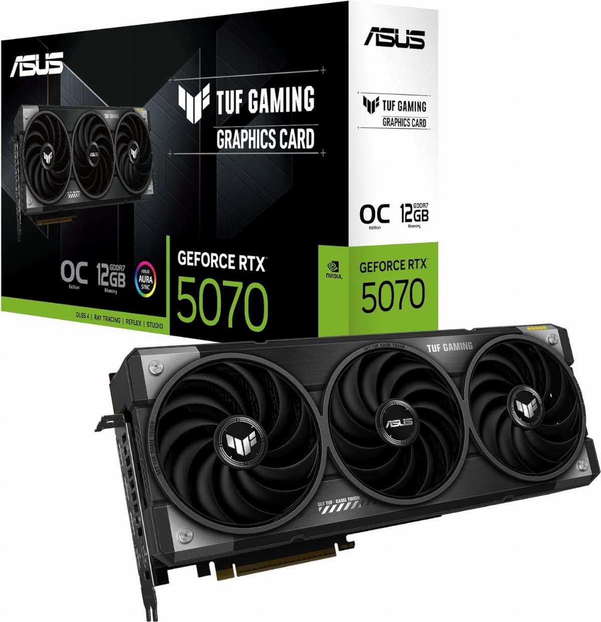 ASUS TUF Gaming GeForce RTX 5070 12GB GDDR7 OC